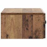 vidaXL Nástenná nočná skrinka Nástenný Staré drevo 49 x 34,5 x 20 cm – Obrázok 5