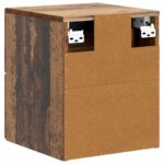vidaXL Nástenná nočná skrinka Nástenný Staré drevo 33 x 34,5 x 40 cm – Obrázok 6