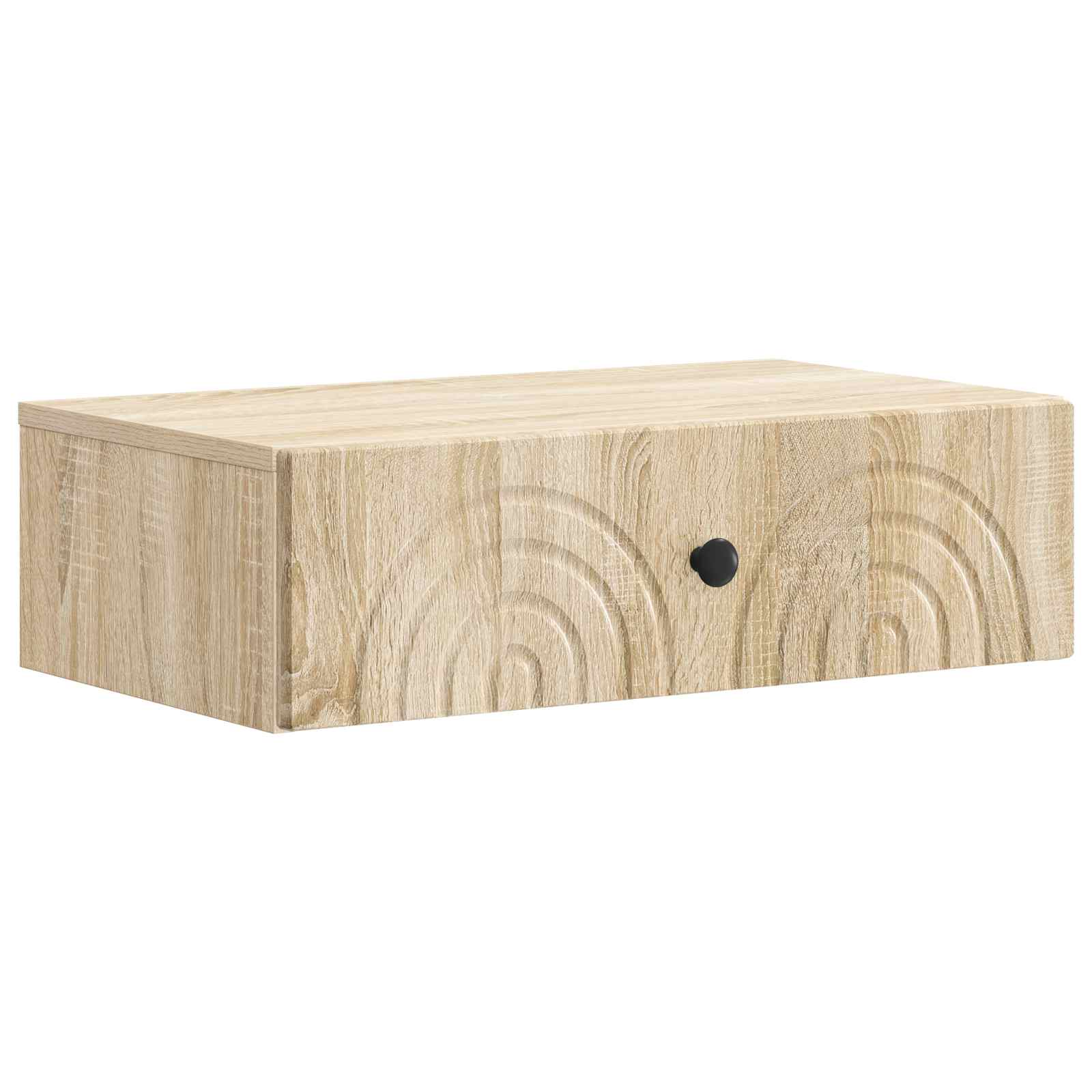 898147_1.jpg vidaXL Nástenný bočný stôl Dub sonoma 59 x 34,5 x 17 cm – Obrázok 1