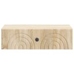 vidaXL Nástenný bočný stôl Dub sonoma 59 x 34,5 x 17 cm – Obrázok 4
