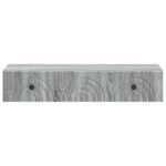 vidaXL Nástenný bočný stôl Sivá sonoma 87,5 x 34,5 x 17 cm – Obrázok 4