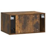vidaXL Nástenná TV skrinka Nástenný Dymový dub 59,5 x 41 x 30 cm – Obrázok 8