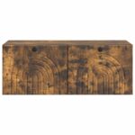 vidaXL Nástenná TV skrinka Nástenný Dymový dub 78,5 x 41 x 30 cm – Obrázok 6