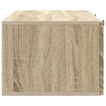 vidaXL Nástenná TV skrinka Dub sonoma 98 x 41 x 30 cm Kompozitné drevo – Obrázok 7
