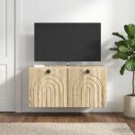 vidaXL Nástenná TV skrinka Nástenný Dub sonoma 59,5 x 31 x 30 cm – Obrázok 4