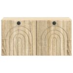 vidaXL Nástenná TV skrinka Nástenný Dub sonoma 59,5 x 31 x 30 cm – Obrázok 6