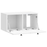 vidaXL Nástenná TV skrinka Biela s vysokým leskom 59,5 x 31 x 30 cm – Obrázok 5