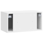 vidaXL Nástenná TV skrinka Biela s vysokým leskom 59,5 x 31 x 30 cm – Obrázok 8