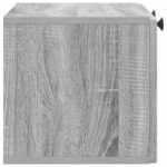 vidaXL Nástenná TV skrinka Nástenný Sivá sonoma 59,5 x 31 x 30 cm – Obrázok 7
