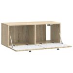 vidaXL Nástenná TV skrinka Nástenný Dub sonoma 78,5 x 31 x 30 cm – Obrázok 5