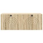 vidaXL Nástenná TV skrinka Nástenný Dub sonoma 78,5 x 31 x 30 cm – Obrázok 6