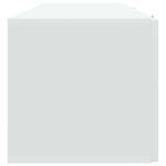 vidaXL Nástenná TV skrinka Biela 98 x 31 x 30 cm Kompozitné drevo – Obrázok 7