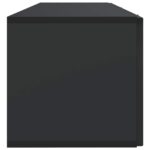 vidaXL Nástenná TV skrinka Čierna 98 x 31 x 30 cm Kompozitné drevo – Obrázok 7