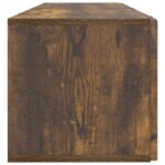 vidaXL Nástenná TV skrinka Dymový dub 98 x 31 x 30 cm Kompozitné drevo – Obrázok 7