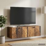 vidaXL Nástenná TV skrinka Nástenný Staré drevo 98 x 31 x 30 cm – Obrázok 4