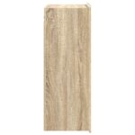 vidaXL Nástenná skrinka Dub sonoma 66 x 34,5 x 92 cm Kompozitné drevo – Obrázok 4