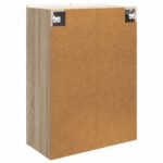 vidaXL Nástenná skrinka Dub sonoma 66 x 34,5 x 92 cm Kompozitné drevo – Obrázok 5