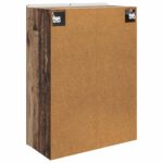 vidaXL Nástenná skrinka Staré drevo 66 x 34,5 x 92 cm Kompozitné drevo – Obrázok 5