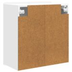 vidaXL Nástenná skrinka Biela 59 x 31 x 64 cm Kompozitné drevo – Obrázok 5