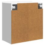 vidaXL Nástenná skrinka Biela s vysokým leskom 59 x 31 x 64 cm – Obrázok 5