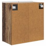 vidaXL Nástenná skrinka Staré drevo 59 x 31 x 64 cm Kompozitné drevo – Obrázok 5