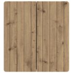 vidaXL Nástenná skrinka Dub artisan 59 x 31 x 64 cm Kompozitné drevo – Obrázok 3
