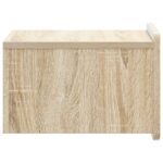 vidaXL Nástenná nočná skrinka so zásuvkou Dub sonoma 33 x 34,5 x 24 cm – Obrázok 5