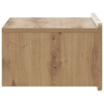 vidaXL Nástenná nočná skrinka 2 pcs Dub artisan 49 x 34,5 x 24 cm – Obrázok 6