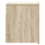 vidaXL Nástenná nočná skrinka 2 pcs Dub sonoma 33 x 34,5 x 43 cm – Obrázok 6