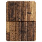 vidaXL Nástenná nočná skrinka Nástenný Staré drevo 33 x 34,5 x 43 cm – Obrázok 4