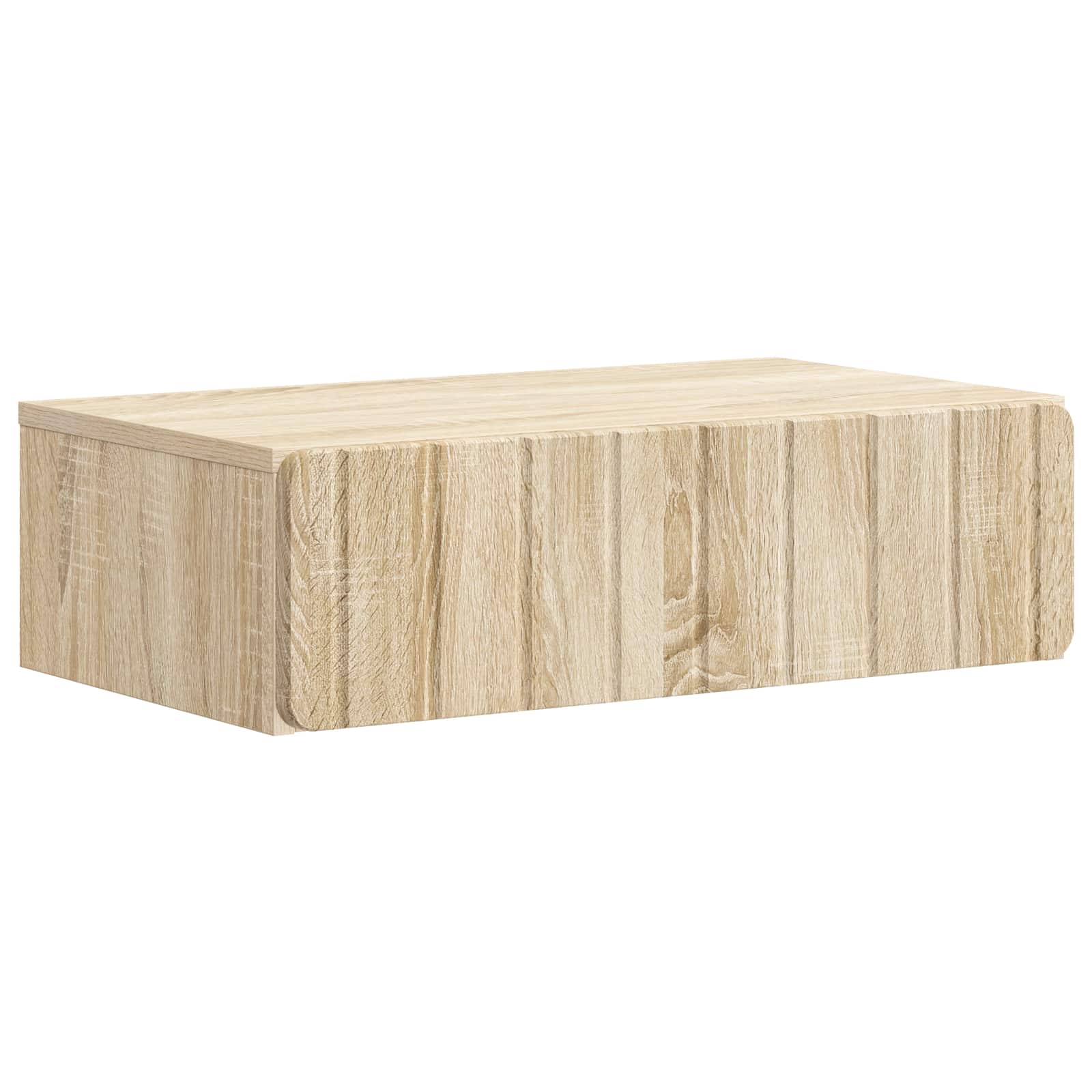 898317_1.jpg vidaXL Nástenný bočný stôl Dub sonoma 59 x 34,5 x 17 cm – Obrázok 1