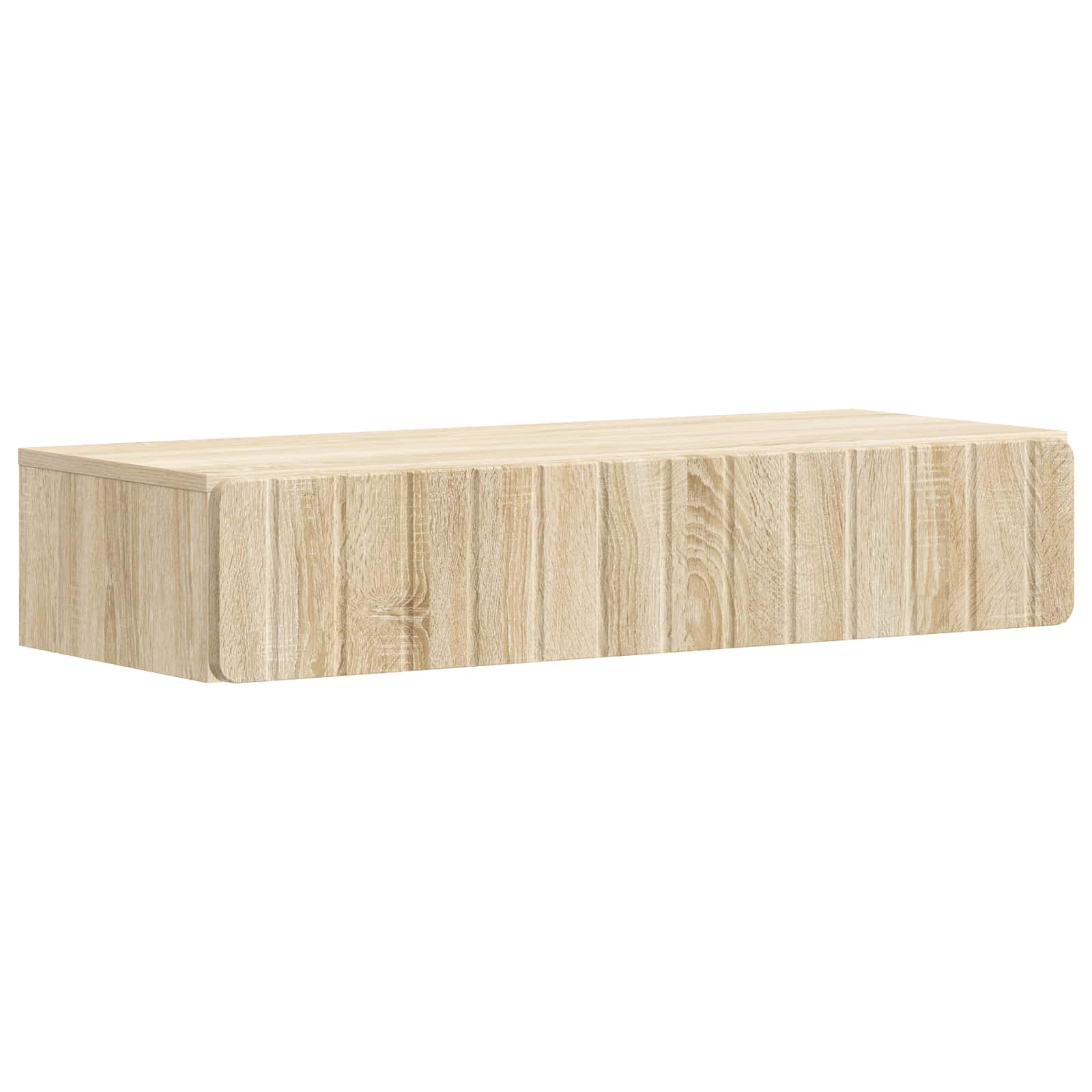 898327_1.jpg vidaXL Nástenný bočný stôl Dub sonoma 87,5 x 34,5 x 17 cm – Obrázok 1
