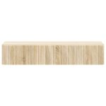 vidaXL Nástenný bočný stôl Dub sonoma 87,5 x 34,5 x 17 cm – Obrázok 4