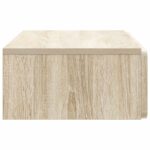 vidaXL Nástenný bočný stôl Dub sonoma 87,5 x 34,5 x 17 cm – Obrázok 5