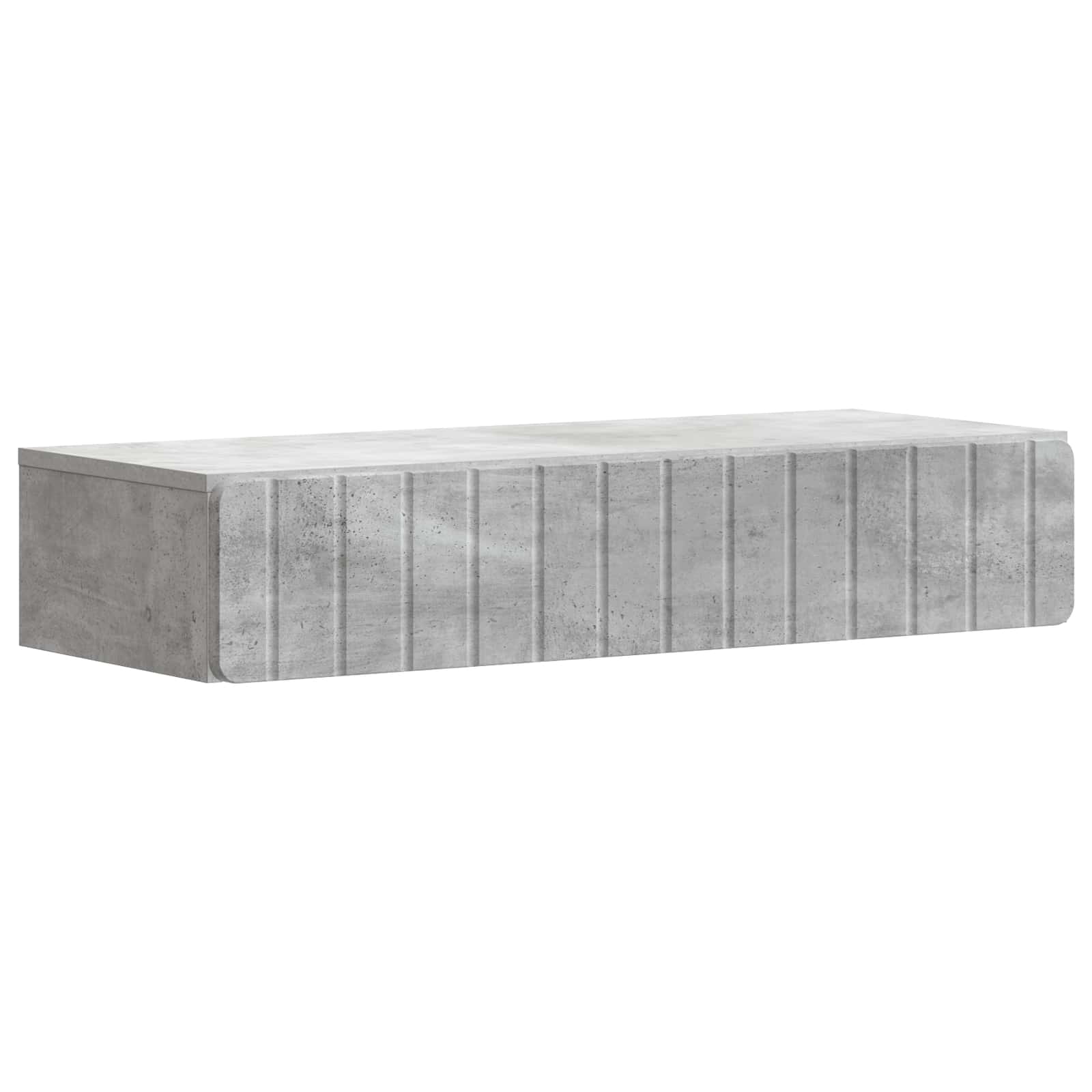 898328_1.jpg vidaXL Nástenný bočný stôl Betónovo sivá 87,5 x 34,5 x 17 cm – Obrázok 1