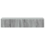 vidaXL Nástenný bočný stôl Sivá sonoma 87,5 x 34,5 x 17 cm – Obrázok 4