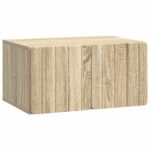 vidaXL Nástenná TV skrinka Nástenný Dub sonoma 59,5 x 41 x 30 cm – Obrázok 2
