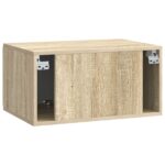 vidaXL Nástenná TV skrinka Nástenný Dub sonoma 59,5 x 41 x 30 cm – Obrázok 8