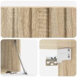 vidaXL Nástenná TV skrinka Nástenný Dub sonoma 59,5 x 41 x 30 cm – Obrázok 9