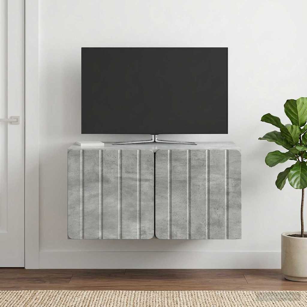 898338_1.jpg vidaXL Nástenná TV skrinka Nástenný Betónovo sivá 59,5 x 41 x 30 cm – Obrázok 1