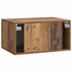 vidaXL Nástenná TV skrinka Nástenný Staré drevo 59,5 x 41 x 30 cm – Obrázok 8