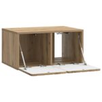 vidaXL Nástenná TV skrinka Nástenný Dub artisan 59,5 x 41 x 30 cm – Obrázok 5