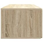 vidaXL Nástenná TV skrinka Dub sonoma 98 x 41 x 30 cm Kompozitné drevo – Obrázok 7