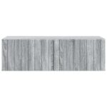 vidaXL Nástenná TV skrinka Nástenný Sivá sonoma 98 x 41 x 30 cm – Obrázok 6
