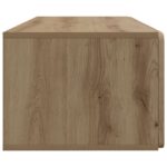 vidaXL Nástenná TV skrinka Nástenný Dub artisan 98 x 41 x 30 cm – Obrázok 7