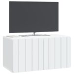 vidaXL Nástenná TV skrinka Biela 59,5 x 31 x 30 cm Kompozitné drevo – Obrázok 3