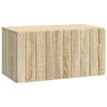 vidaXL Nástenná TV skrinka Nástenný Dub sonoma 59,5 x 31 x 30 cm – Obrázok 2