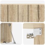 vidaXL Nástenná TV skrinka Nástenný Dub sonoma 59,5 x 31 x 30 cm – Obrázok 9