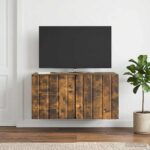 vidaXL Nástenná TV skrinka Nástenný Dymový dub 59,5 x 31 x 30 cm – Obrázok 4