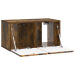 vidaXL Nástenná TV skrinka Nástenný Dymový dub 59,5 x 31 x 30 cm – Obrázok 5